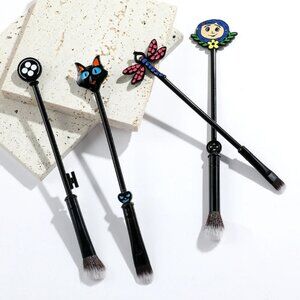 4-Piece Coraline Makeup Brush Set